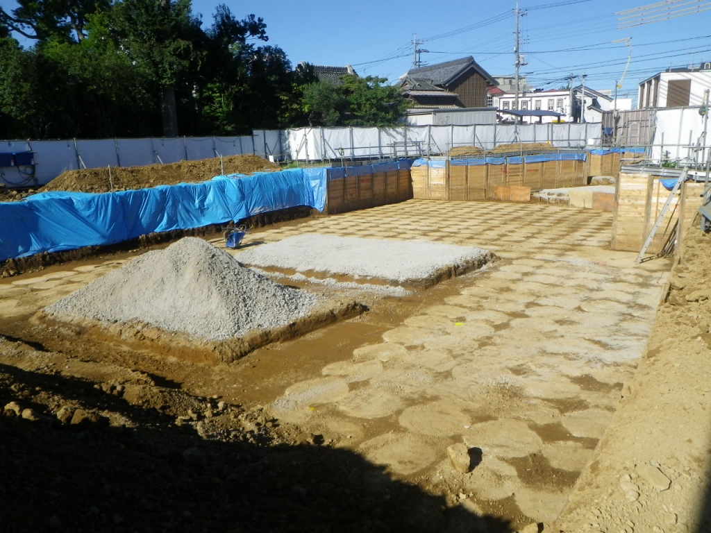 集合住宅　べた基礎